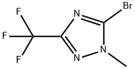 5-bromo-1-methyl-3-(trifluoromethyl)-1H-1,2,4-triazole Structure