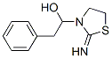 3-(-Hydroxyphenethyl)-2-imino thiazolidine 구조식 이미지