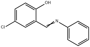 5-CHLOROSALICYLIDENE ANILINE Structure