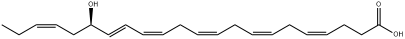 17(R)-HDOHE 구조식 이미지