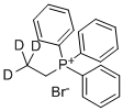 ETHYL-2,2,2-D3-TRIPHENYLPHOSPHONIUM BROMIDE Structure