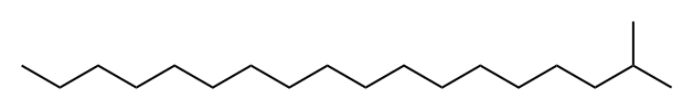 2-METHYLOCTADECANE Structure