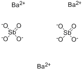 BARIUM ANTIMONATE Structure