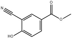 methyl 3-cyano-4-hydroxybenzoate 구조식 이미지
