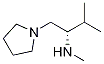 (S)-N,3-디메틸-1-(피롤리딘-1-일)부탄-2-아민 구조식 이미지