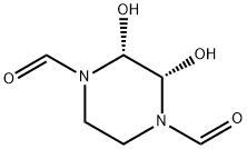 1,4-피페라진디카르복스알데하이드,2,3-디하이드록시-,시스-(9CI) 구조식 이미지