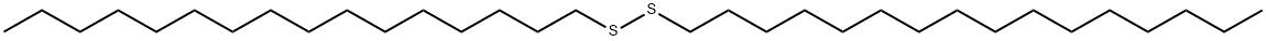 dihexadecyl disulphide Structure