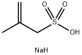 2-메틸-2-프로펜-1-술폰산나트륨 구조식 이미지