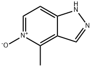 1H-Pyrazolo[4,3-c]pyridine,4-methyl-,5-oxide(9CI) Structure