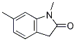 1,3-dihydro-1,6-diMethyl-2H-Indol-2-one Structure