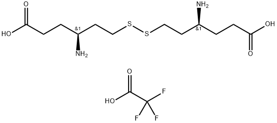6,6'-dithiobis(4-aminohexanoic acid) bis(trifluoroacetate) Structure