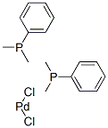 CIS-DICHLOROBIS(DIMETHYLPHENYLPHOSPHINE)PALLADIUM(II) Structure