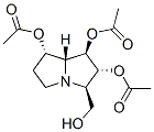 1H-Pyrrolizine-1,2,7-triol, hexahydro-3-(hydroxymethyl)-, 1,2,7-triacetate, 1R-(1.alpha.,2.beta.,3.alpha.,7.beta.,7a.alpha.)- Structure