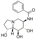 Benzamide, N-(octahydro-1,7,8-trihydroxy-6-indolizinyl)-, 1S-(1.alpha.,6.beta.,7.alpha.,8.beta.,8a.beta.)- 구조식 이미지