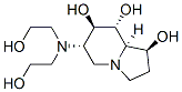 1,7,8-Indolizinetriol, 6-bis(2-hydroxyethyl)aminooctahydro-, 1S-(1.alpha.,6.beta.,7.alpha.,8.beta.,8a.beta.)- 구조식 이미지