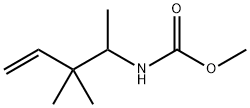 카르밤산,(1,2,2-트리메틸-3-부테닐)-,메틸에스테르(9CI) 구조식 이미지