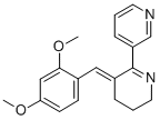 3-(2,4-dimethoxybenzylidene)anabaseine 구조식 이미지