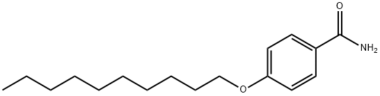 4-N-DECYLOXYBENZAMIDE Structure