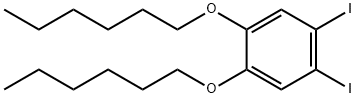 1,2-DIIODO-4,5-(DIHEXYLOXY)BENZENE Structure