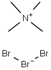 Tetramethylammonium tribromide 구조식 이미지