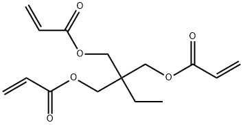 Trimethylolpropane triacrylate Structure
