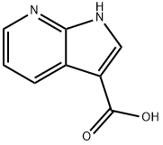 1H-PYRROLO[2,3-B]PYRIDINE-3-CARBOXYLIC ACID Structure