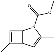 2-아자비시클로[3.2.0]헵타-3,6-디엔-2-카르복실산,3,6-디메틸-,메틸에스테르 구조식 이미지