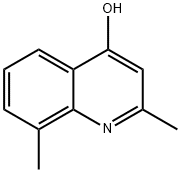 2,8-DIMETHYL-4-HYDROXYQUINOLINE Structure