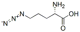 5-AZIDO-L-NORVALINE Structure