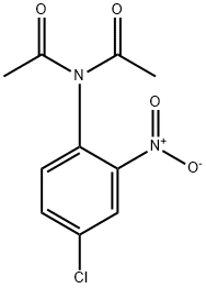 N-Acetyl-N-(4-chloro-2-nitrophenyl)acetamide 구조식 이미지