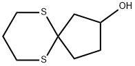 6,10-Dithiaspiro[4.5]decan-2-ol(9CI) Structure