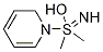 S,S-dimethyl-N-(3-pyridyl)sulfinimine 구조식 이미지