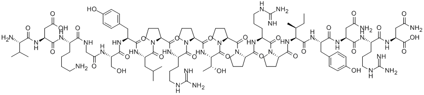 pyrrhocoricin Structure