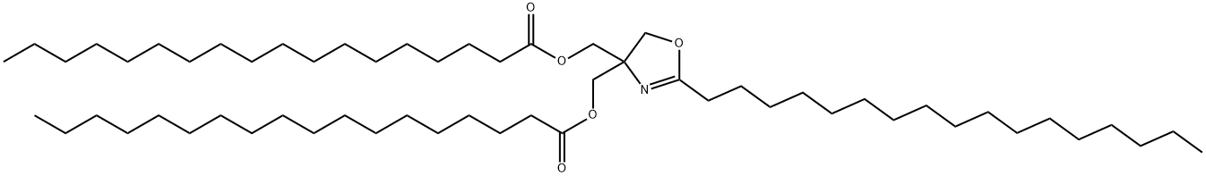 (2-heptadecyl(5H)-oxazol-4-ylidene)bis(methylene) distearate  Structure