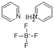 Bis(pyridine)iodonium tetrafluoroborate Structure