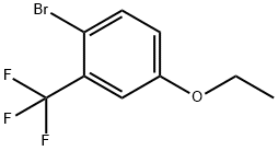 1-Bromo-4-ethoxy-2-(trifluoromethyl)benzene Structure