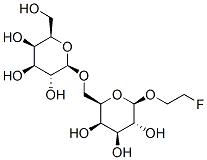 .beta.-D-Galactopyranoside, 2-fluoroethyl 6-O-.beta.-D-galactopyranosyl- Structure