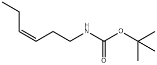 Carbamic acid, 3-hexenyl-, 1,1-dimethylethyl ester, (Z)- (9CI) 구조식 이미지