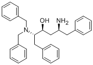 (2S,3S,5S)-5-Amino-2-(benzylamino)-1,6-diphenylhexan-3-ol 구조식 이미지