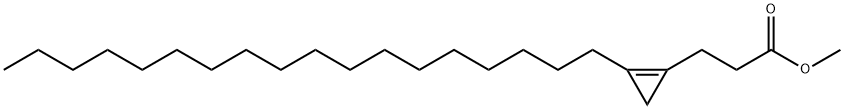메틸3-(2-옥타데실시클로프로펜-1-일)프로파노에이트 구조식 이미지