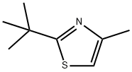2-(1,1-Dimethylethyl)-4-methylthiazole Structure