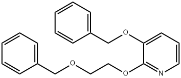 3-(Benzyloxy)-2-(2-(benzyloxy)ethoxy)pyridine Structure