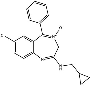 Cyprazepam Structure