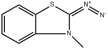 벤조티아졸,2-디아조-2,3-디히드로-3-메틸-(9CI) 구조식 이미지