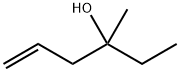 3-метил-5-гексен-3-ол структурированное изображение