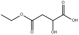 Butanedioic acid, hydroxy-, 4-ethyl ester Structure