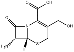 Hydroxymethyl-7-Aminocephalosporanic acid Structure