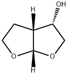 (3S,3aR,6aS)-Hexahydrofuro[2,3-b]furan-3-ol 구조식 이미지