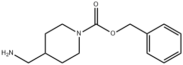 1-Cbz-4-아미노메틸피페리딘 구조식 이미지