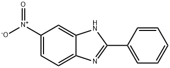 1H-벤지미다졸,6-니트로-2-페닐- 구조식 이미지